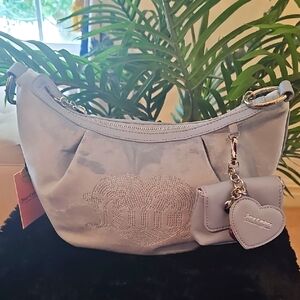 Juicy Couture Metallic Baby Blue  Shoulder Bag